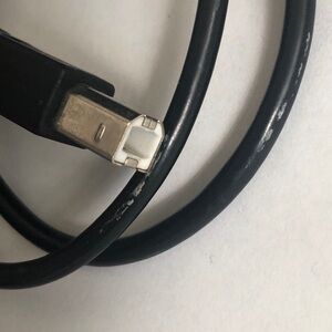 Black Printer Cable